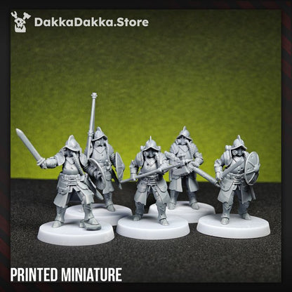 Torquemadas Conquistador Veterans, Trench Warfare proxy miniature, 28mm heroic scale unpainted resin, view 4