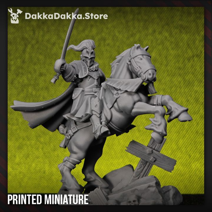 Torquemadas Don Miguel De Espinosa Cortes, Trench Warfare proxy miniature, 28mm heroic scale unpainted resin, view 4
