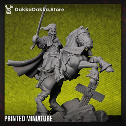 Torquemadas Don Miguel De Espinosa Cortes, Trench Warfare proxy miniature, 28mm heroic scale unpainted resin, view 4