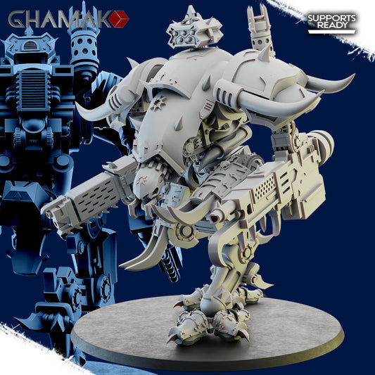 Plague Knights Corrupted Knight, proxy miniature, 28mm heroic scale unpainted resin