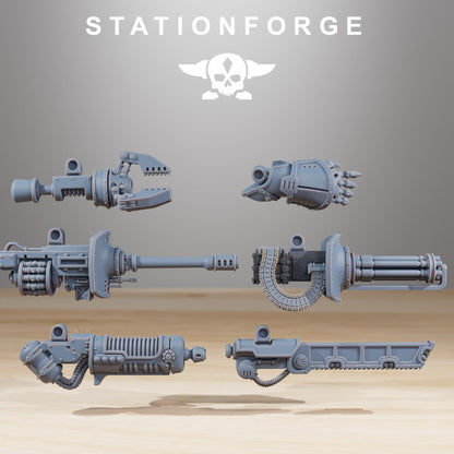 Scavenger Defender MK2, Tech Priests proxy miniature, 28mm heroic scale unpainted resin, view 6