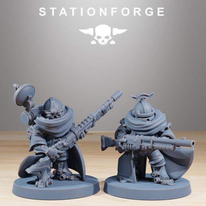 Tech Priests Scavenger Advanced Junkards (10 Units), 28mm heroic scale unpainted resin, view 3