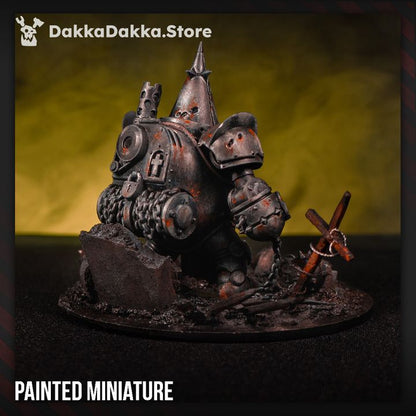 Torquemadas Jaula De Castigo, Trench Warfare proxy miniature, 28mm heroic scale unpainted resin, view 5