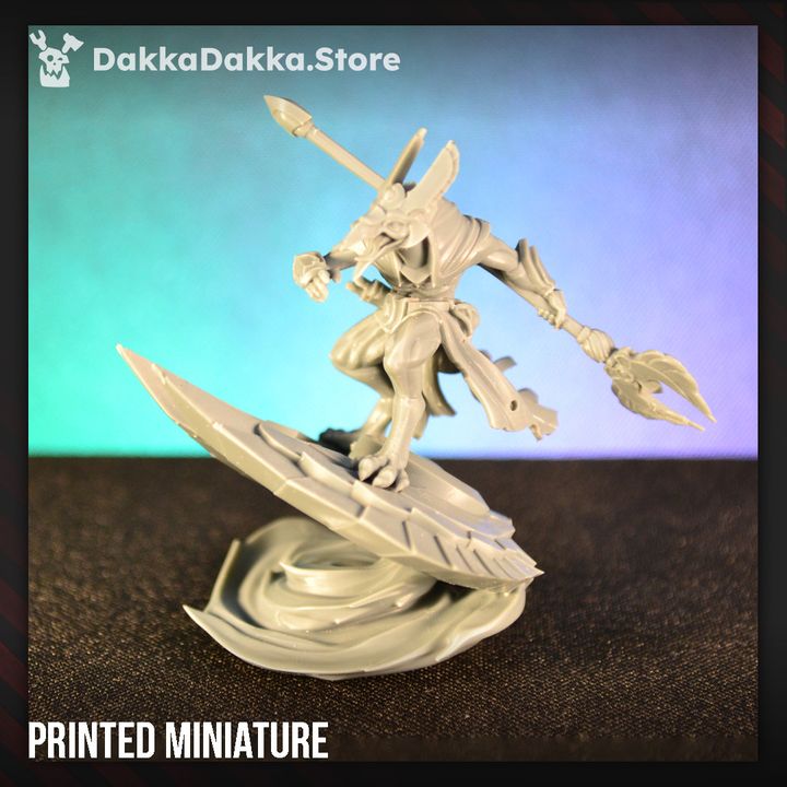 Master Of The Wisdom Spirits, Necro proxy miniature, character, 28mm heroic scale unpainted resin, view 5