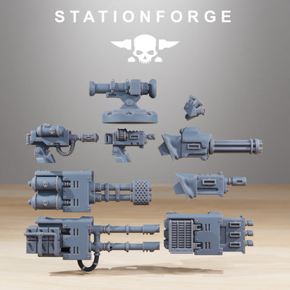 Space Knights Dominator Tank, proxy miniature, 28mm heroic scale unpainted resin, view 5
