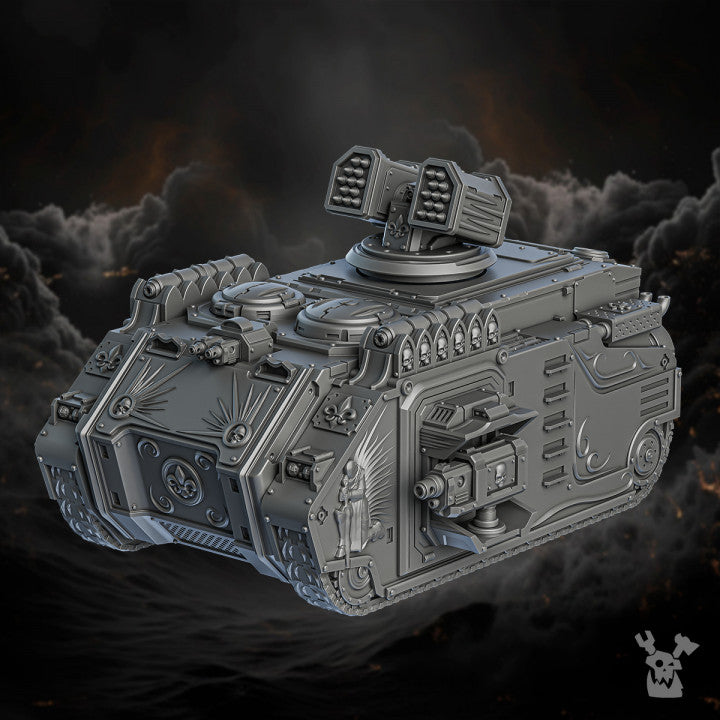 Battle Sisters Apc, proxy miniature, transport, 28mm heroic scale unpainted resin