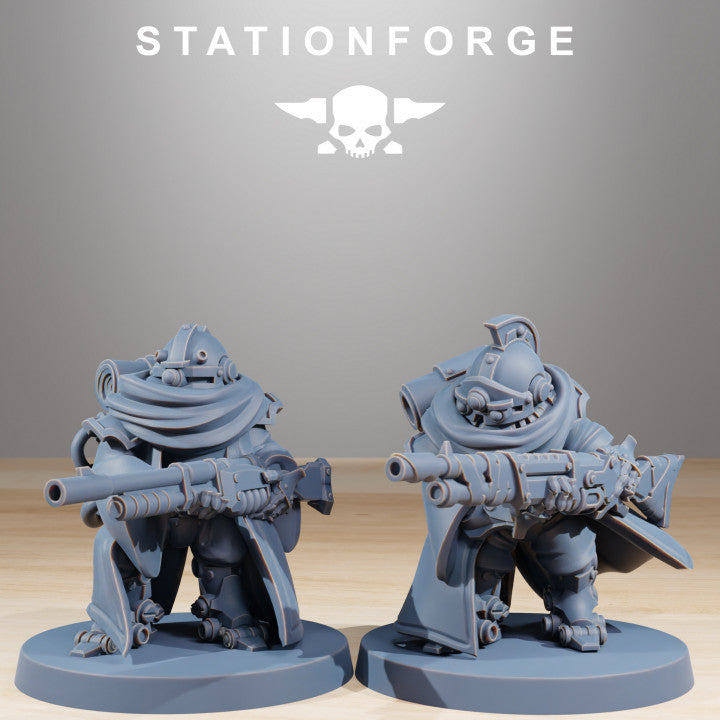 Tech Priests Scavenger Advanced Junkards (10 Units), 28mm heroic scale unpainted resin, view 5