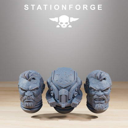 Space Knights Collectible, proxy miniature, 28mm heroic scale unpainted resin, view 8
