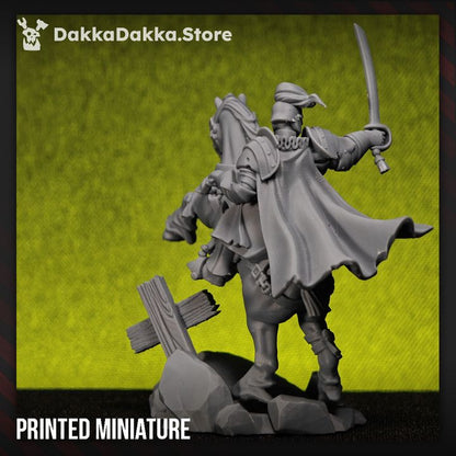 Torquemadas Don Miguel De Espinosa Cortes, Trench Warfare proxy miniature, 28mm heroic scale unpainted resin, view 6