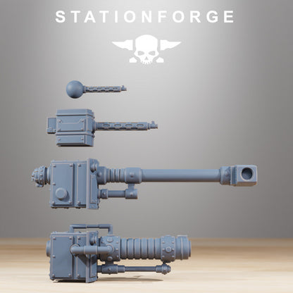 Scavenger Heavy Tank, Tech Priests proxy miniature, 28mm heroic scale unpainted resin, view 6