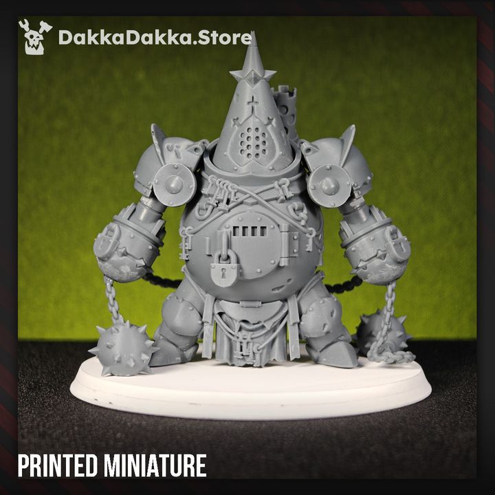 Torquemadas Jaula De Castigo, Trench Warfare proxy miniature, 28mm heroic scale unpainted resin, view 6