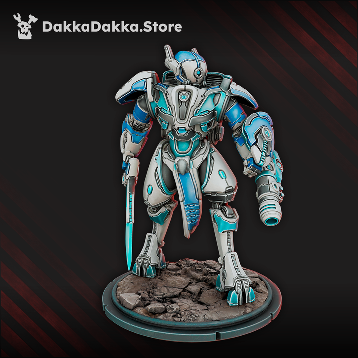 Tuai Commander Closesight, proxy miniature, character, 28mm heroic scale unpainted resin