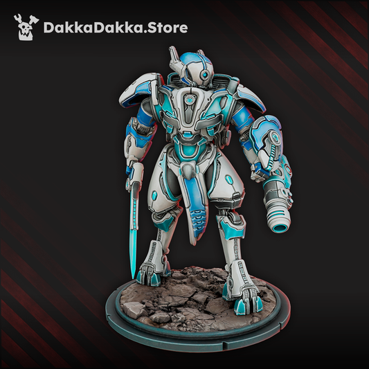 Tuai Commander Closesight, proxy miniature, character, 28mm heroic scale unpainted resin