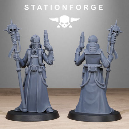 Inquisition Seer, 28mm heroic scale unpainted resin, view 6