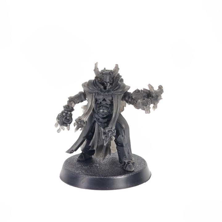 Dark Space Knights Piper The Cursed Build Kit, resin conversion bits, 28mm heroic scale unpainted resin