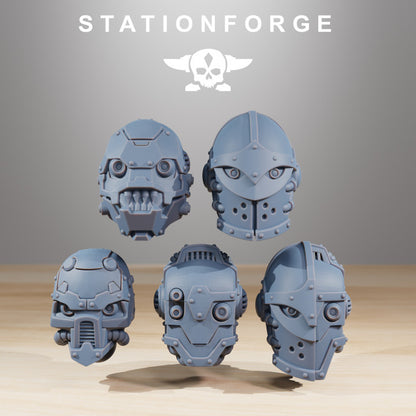 Scavenger Defender MK2, Tech Priests proxy miniature, 28mm heroic scale unpainted resin, view 5
