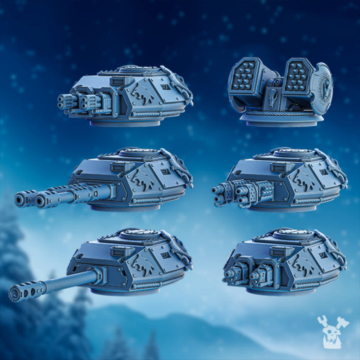 Wolf Knights Apc, proxy miniature, transport, 28mm heroic scale unpainted resin, view 6