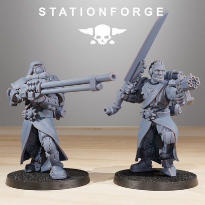 Tech Priests Scavenger Infantry Builder Kit (24 Units), 28mm heroic scale unpainted resin, view 6