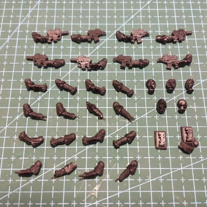 Dark Space Knights Coven Additional Bits Set, resin conversion bits, 28mm heroic scale unpainted resin, vi