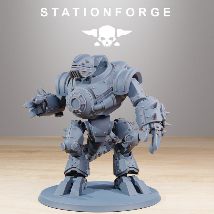 Tech Priests Raticus Clankers (6 Units), 28mm heroic scale unpainted resin, view 7