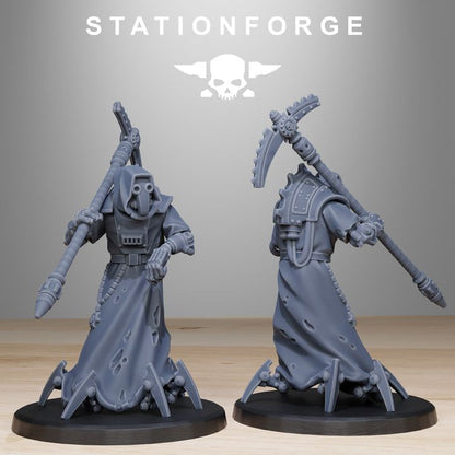 Tech Priests Scavenger Elders (10 Units), 28mm heroic scale unpainted resin, view 6