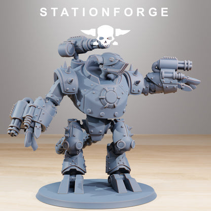 Tech Priests Raticus Clankers (6 Units), 28mm heroic scale unpainted resin, view 8