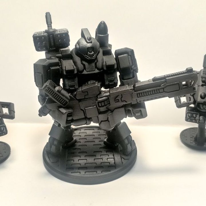 Tuai Cloud Hammer Qx1, proxy miniature, weapons, 28mm heroic scale unpainted resin
