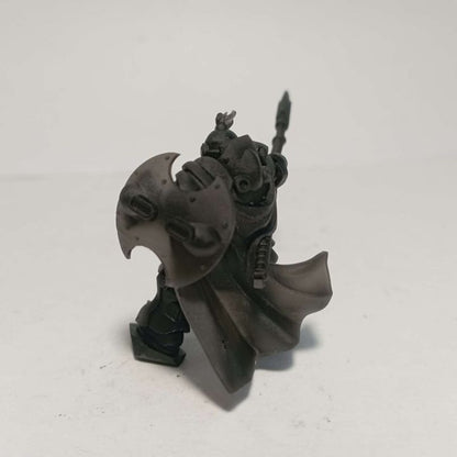 Techeart Commander, Space Knights proxy miniature, character, 28mm heroic scale unpainted resin, view 7