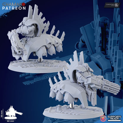 Necro Armored Flying Soldier V2, proxy miniature, flyer, 28mm heroic scale unpainted resin