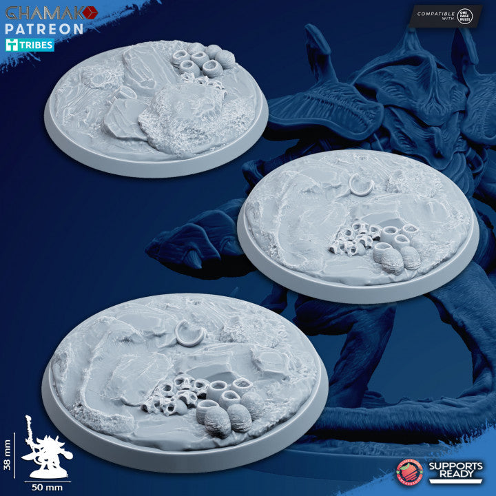Bio Swarm Guards Melee (3 Units), proxy miniature, squad, 28mm heroic scale unpainted resin, view 9