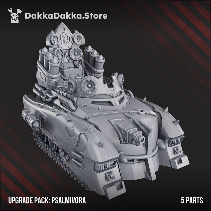 Pleasure Knights Apc, proxy miniature, transport, 28mm heroic scale unpainted resin, view 4