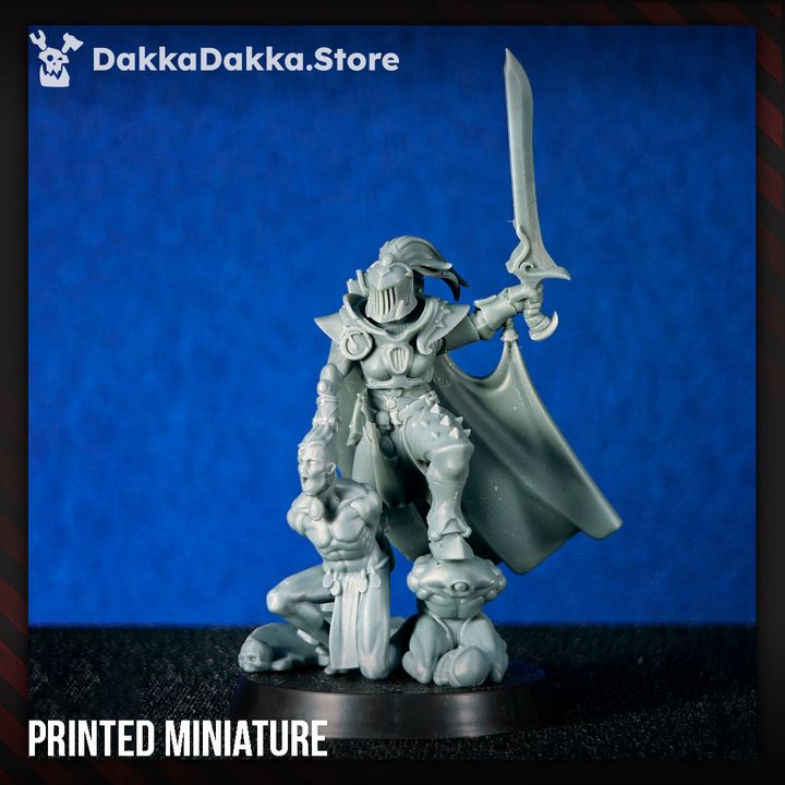 Pleasure Knights High Haseki, proxy miniature, 28mm heroic scale unpainted resin, view 9