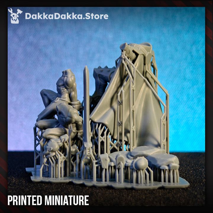 Pleasure Knights High Haseki, proxy miniature, 28mm heroic scale unpainted resin, view 10