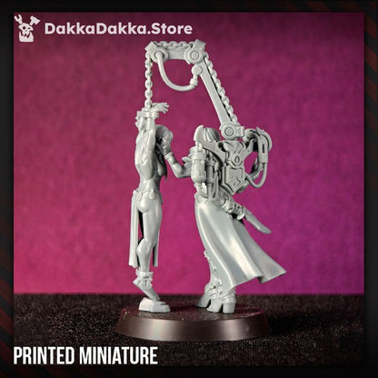 Pleasure Knights Hospital Spinner, proxy miniature, vehicle, 28mm heroic scale unpainted resin, view 3