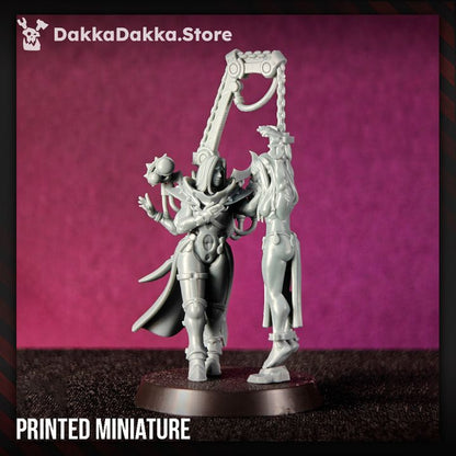 Pleasure Knights Hospital Spinner, proxy miniature, vehicle, 28mm heroic scale unpainted resin, view 2