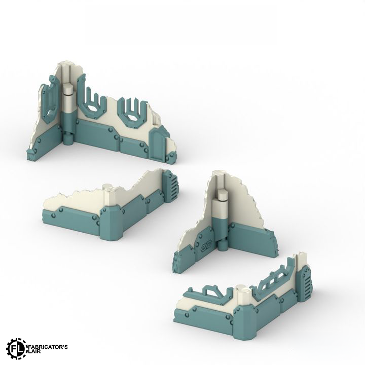 Space Dwarf Foldable Terrain - 11th Edition