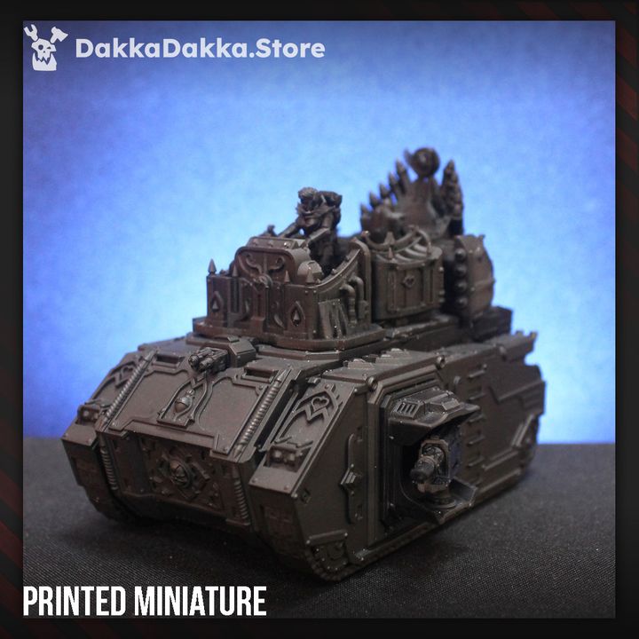 Battle Sisters Apc Upgrade, proxy miniature, transport, 28mm heroic scale unpainted resin, view 8