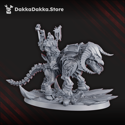 Bloodthirsty Knights The Soul Slasher Lord, proxy miniature, character, 28mm heroic scale unpainted resi