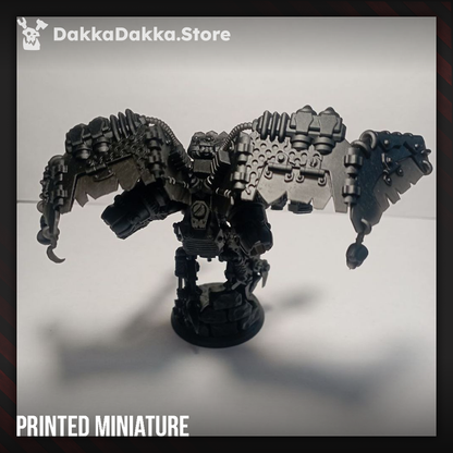 Orks Shuzug The Big Boid, proxy miniature, 28mm heroic scale unpainted resin, view 2