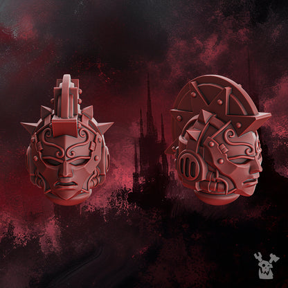 Crimson Knights Captain Darius, proxy miniature, character, 28mm heroic scale unpainted resin, view 2