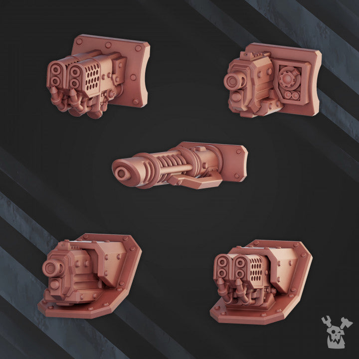 Frostborn Division Arctic Hammer Apc, Imperial Army proxy miniature, transport, 28mm heroic scale unpainted resin, view 6