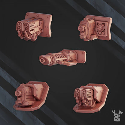 Frostborn Division Arctic Hammer Apc, Imperial Army proxy miniature, transport, 28mm heroic scale unpainted resin, view 6