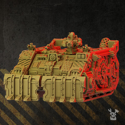 Iron Knights Full Fury Apc, proxy miniature, transport, 28mm heroic scale unpainted resin