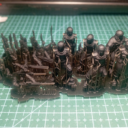 Regius Guard Bedouin Desert Stalkers Build Kit, Imperial Army proxy miniature, scout, 28mm heroic scale unpainted, view 4