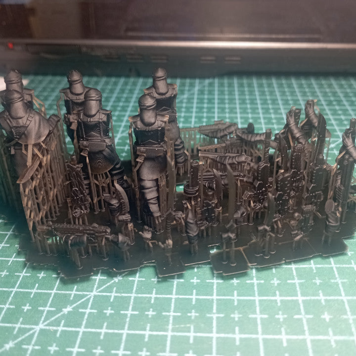 Regius Guard Bedouin Desert Stalkers Build Kit, Imperial Army proxy miniature, scout, 28mm heroic scale unpainted, view 6