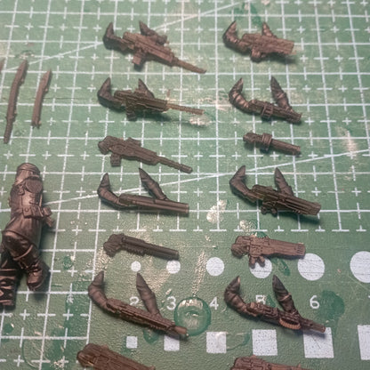 Regius Guard Bedouin Desert Stalkers Build Kit, Imperial Army proxy miniature, scout, 28mm heroic scale unpainted, view 7