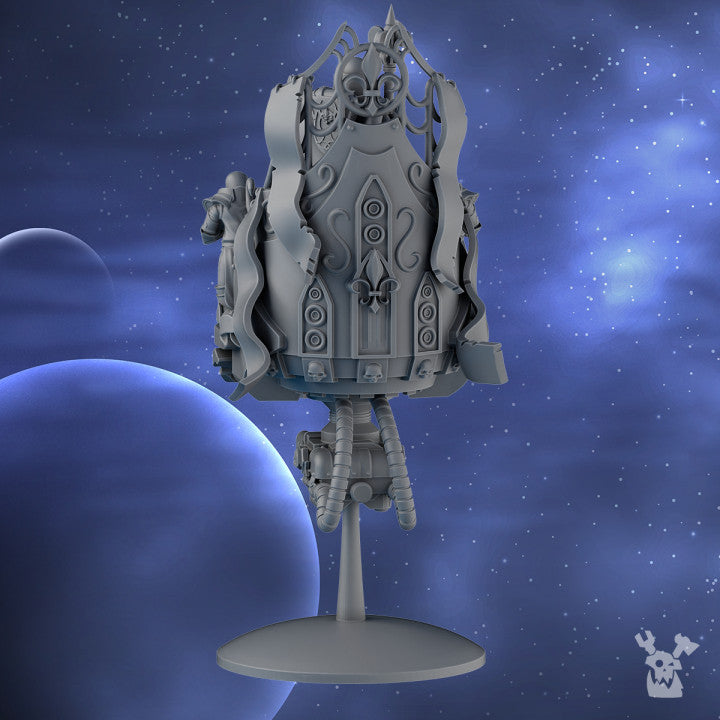 Battle Sisters Vastra Irit, proxy miniature, 28mm heroic scale unpainted resin, view 6