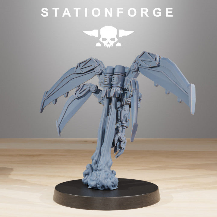 Tech Priests Scavenger Strikers (10 Units), 28mm heroic scale unpainted resin, view 5
