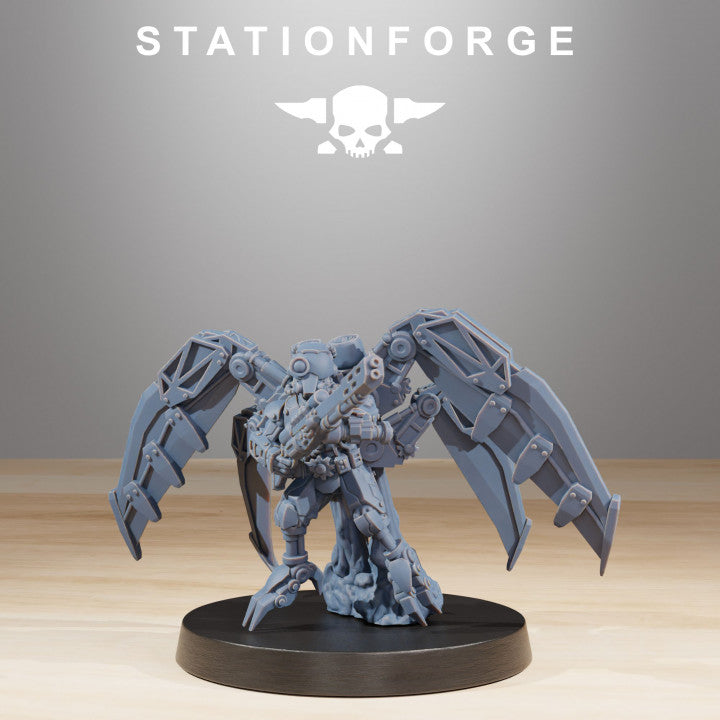 Tech Priests Scavenger Strikers (10 Units), 28mm heroic scale unpainted resin, view 8