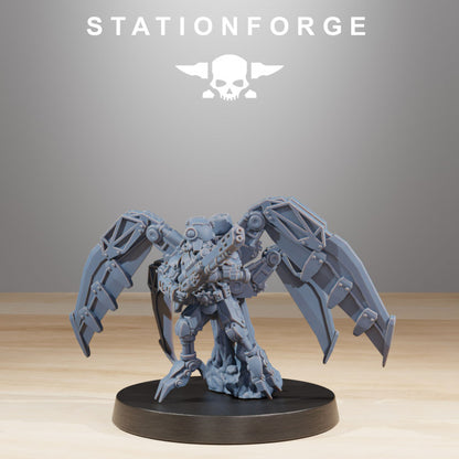 Tech Priests Scavenger Strikers (10 Units), 28mm heroic scale unpainted resin, view 8